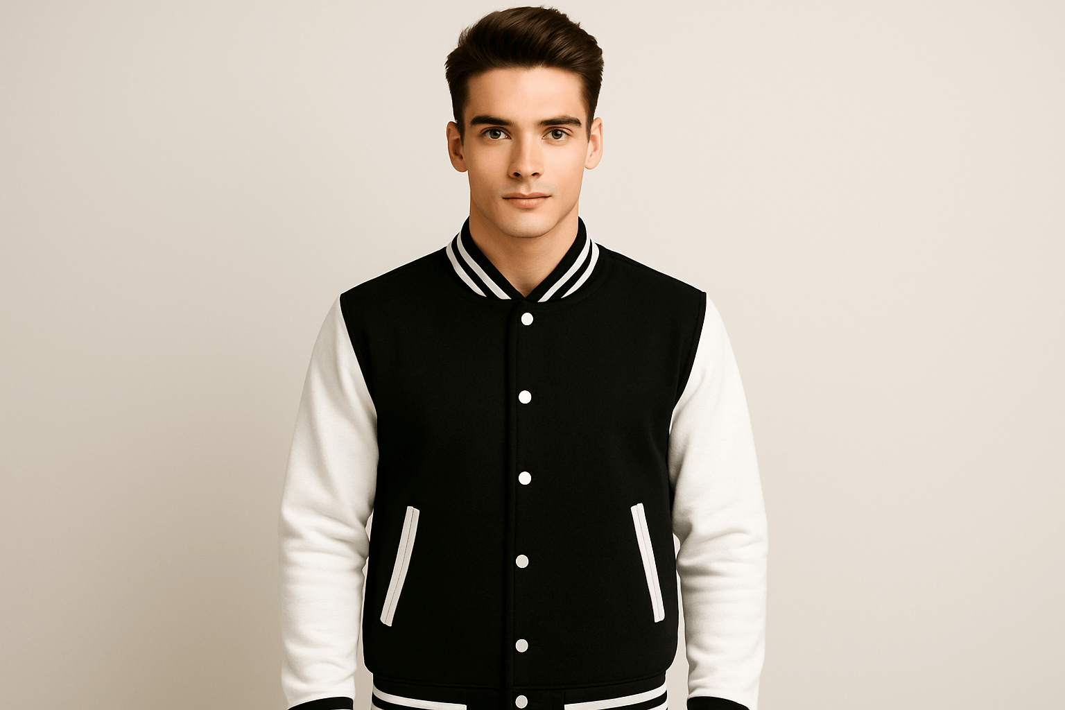 BOMBERS WITH ZIPPER